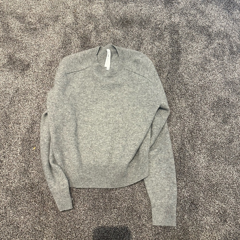Grey Babaton Cashmere Sweater